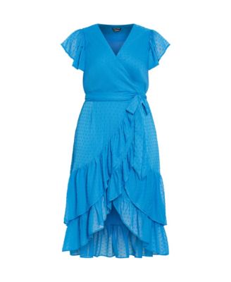 Women's Midi Frill Dee Tiered Dress
