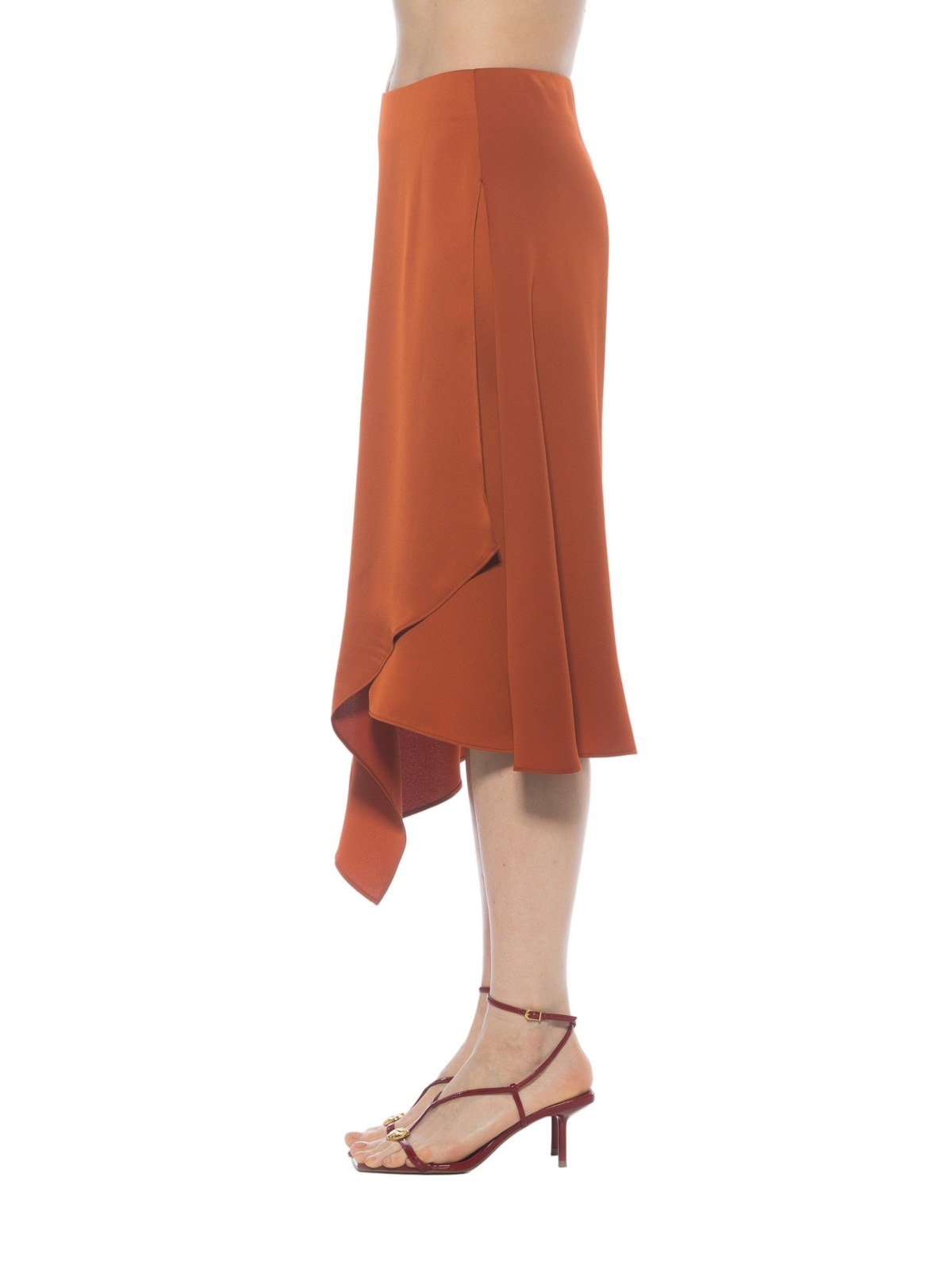 Alexia Admor Women's Jess Asymmetric Midi Skirt