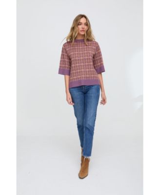 Women's Daffodil Slouchy Knitted T-shirt