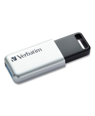 70057 128 GB Store 'n' Go Secure Pro USB Flash Drive with AES 256 Encryption - Silver