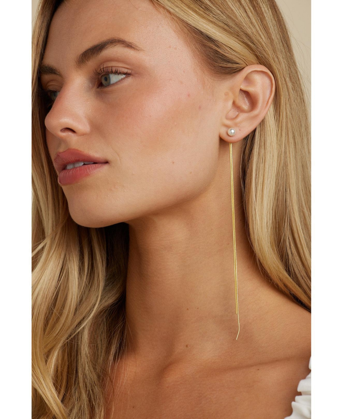 Untamed Petals Viola Modern Pearl Drop