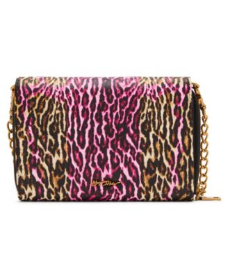 Leopard Floral Crossbody Bag