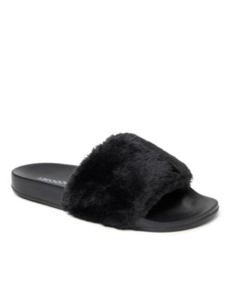 Women's Faux Shearling Slide Sandal