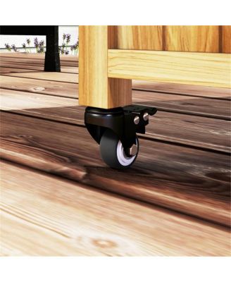 Outdoor Utility Cart for Camping Gear and Cooking Setup