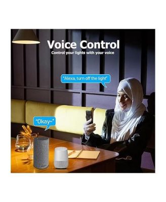 LB1 Smart Wi-Fi BR30 E26 Dimmable Flood Light Bulb (4-Pack