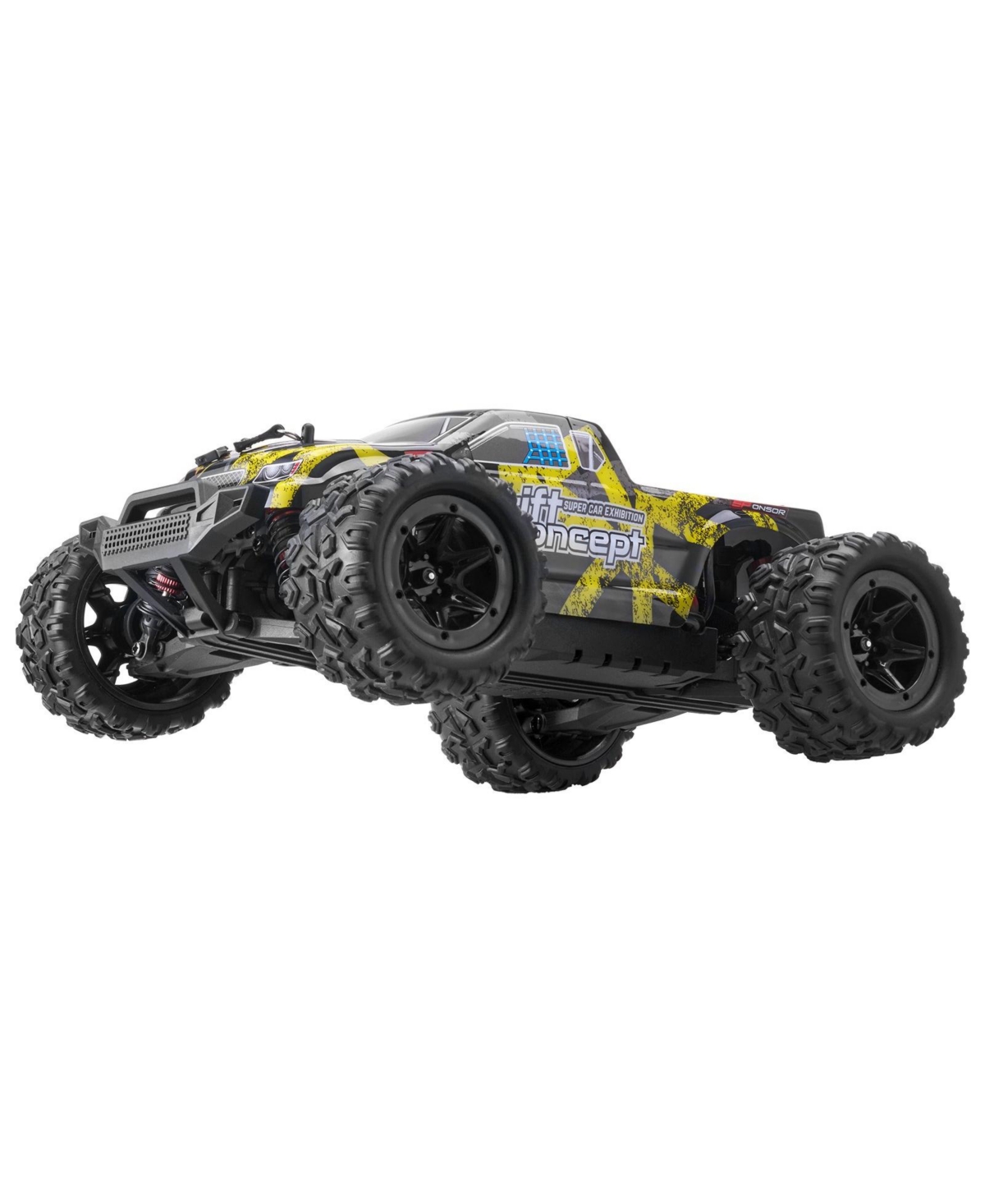 Hongge Rc Car 1:18 Scale 4WD Off-Road High-Speed Racing Truck