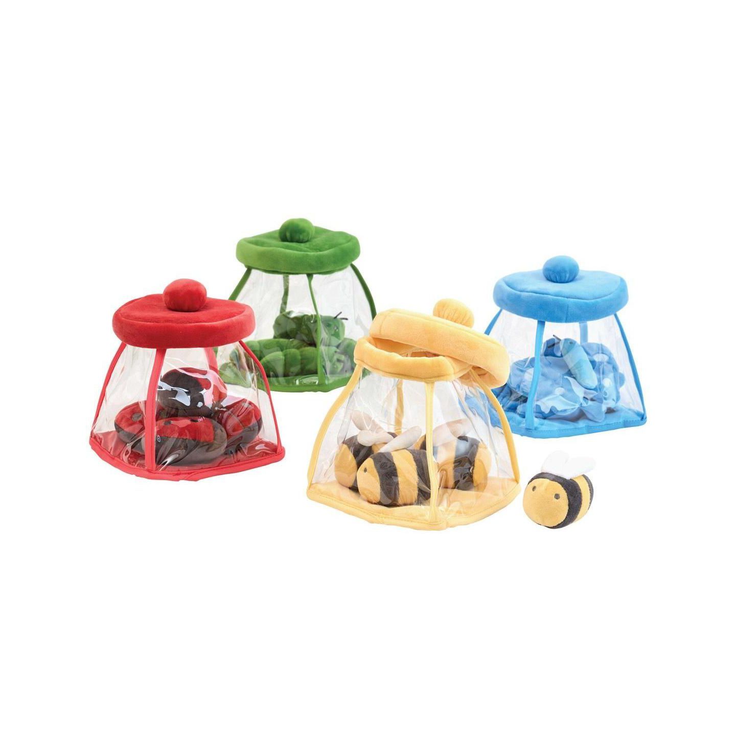 Детские игрушки Kaplan Early Learning Sorting Color Bug Jars, цвет: Assorted Pre-Pack — фото 1
