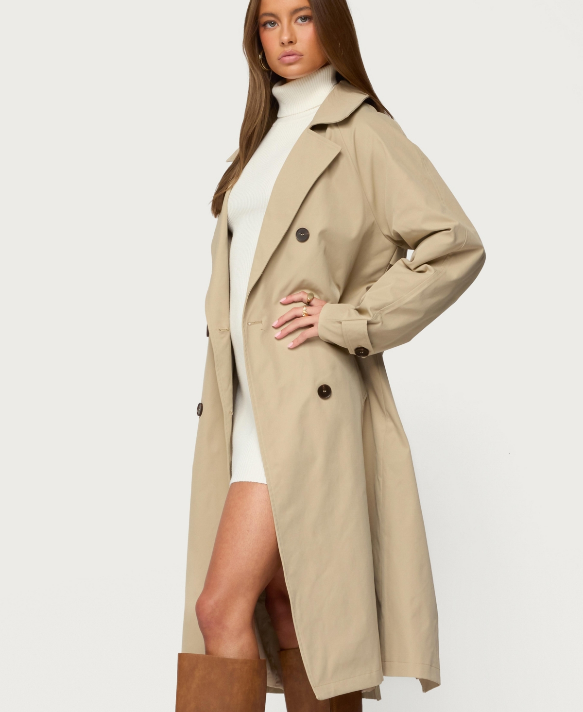Edikted Women's Amur Maxi Trench Coat