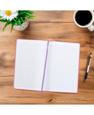 Pantone OFFICIAL Lilac | 5.25 x 8.25 Inch Lined Compact Journal | Non-Dated