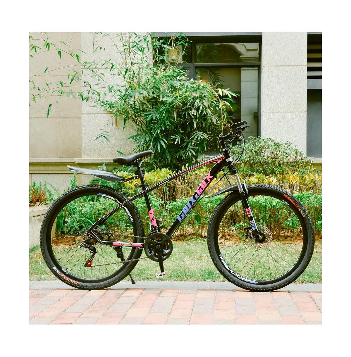 Artudatech 27.5-Inch 21-Speed Mountain Bike with Lightweight Magnesium Alloy Wheels & Dual Disc Brakes for Agile Riding