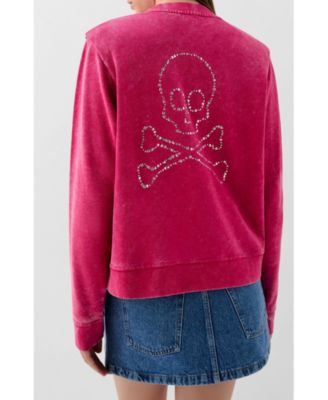 Women's Padded Marble Sweater