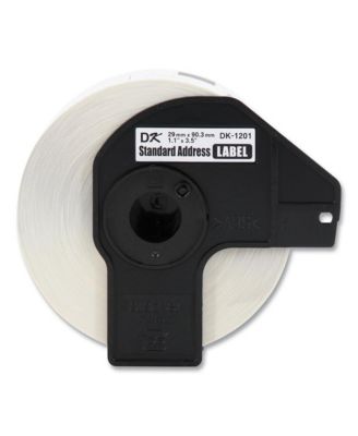 DK12013PK 1.1 in. x 3.5 in. Die-Cut Address Labels - White (3/Pack)