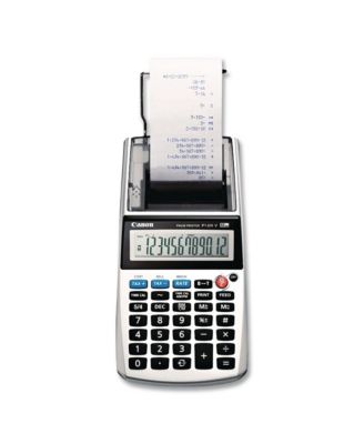 2203C001 P1-DHV 12-Digit 2 Lines/Sec Palm Printing Calculator - Purple Print