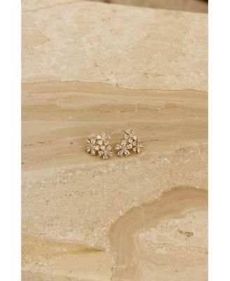 Daisy Crystal Studs