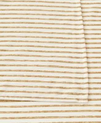 Ultra-Soft Striped Brushed Microfiber Sheet Set