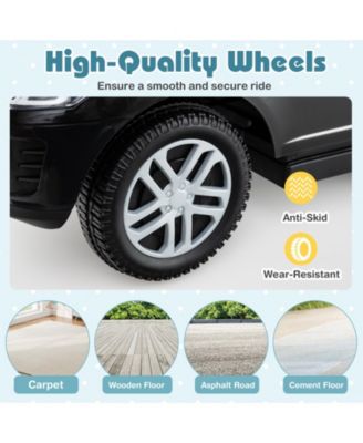 3-in-1 Push Car with Removable Handle, Guardrail, and Storage for Toddlers 18–36 Months - Black