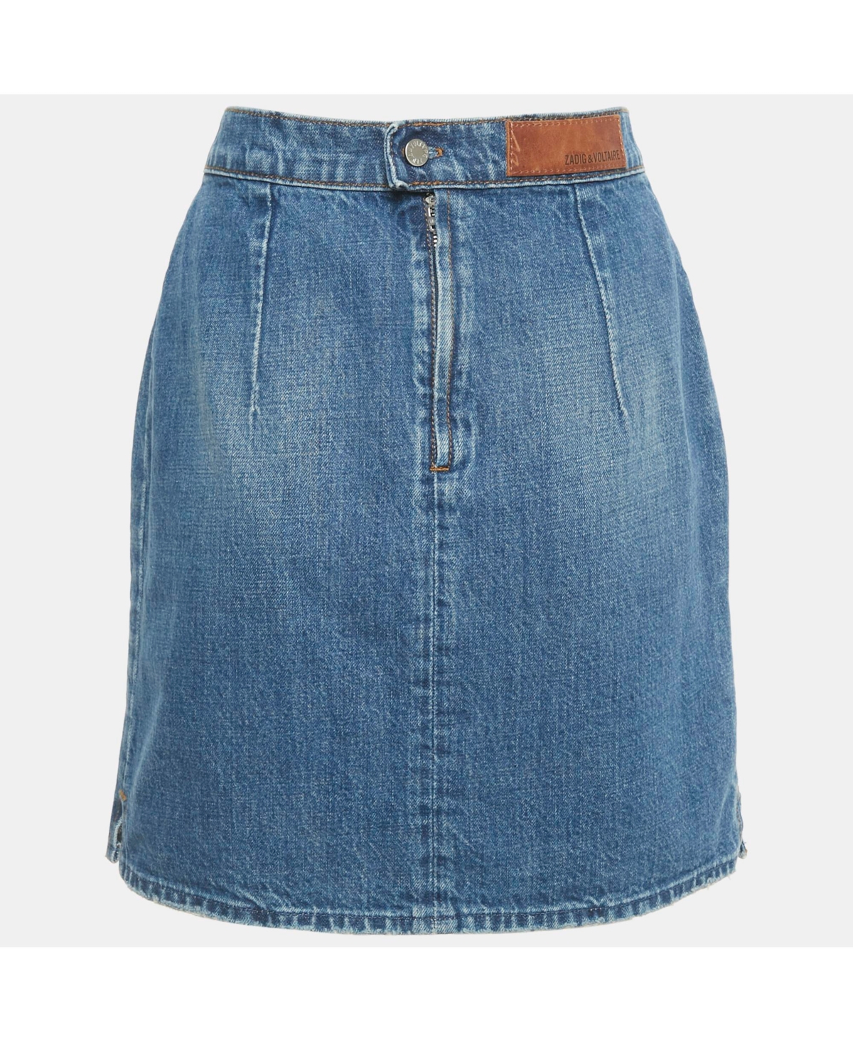 Pre-Owned Zadig & Voltaire Women's Blue Denim Juny Skirt