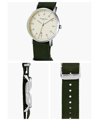 Men's Watch Nylon Strap ORTON in Green