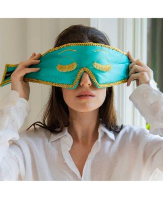 Breakfast at Drowsy Silk Eye Mask