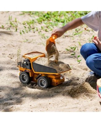 RC Dump Truck 9-Channel 1:18 Scale with Metal Bed