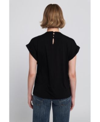 Women's Necklace Embellished Top