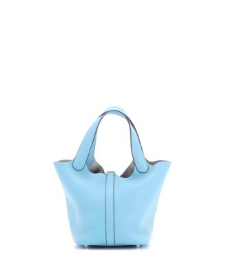 Pre-Owned HERMES PM Picotin Lock Bag Clemence