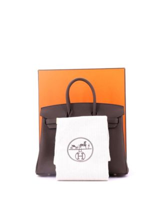 Pre-Owned HERMES Birkin 25 Handbag Brown Togo with Gold Hardware