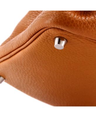 Pre-Owned HERMES PM Picotin Lock Bag Bicolor Clemence