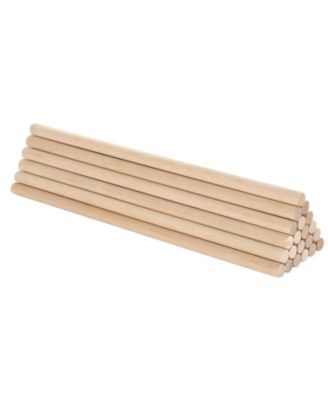 Wooden Dowel Rods Birch Craft Sticks for DIY and Woodworking Projects