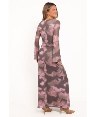 Women's Pandora Long Sleeve Maxi Dress