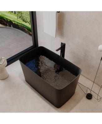 Freestanding Engineered Stone Bathtub