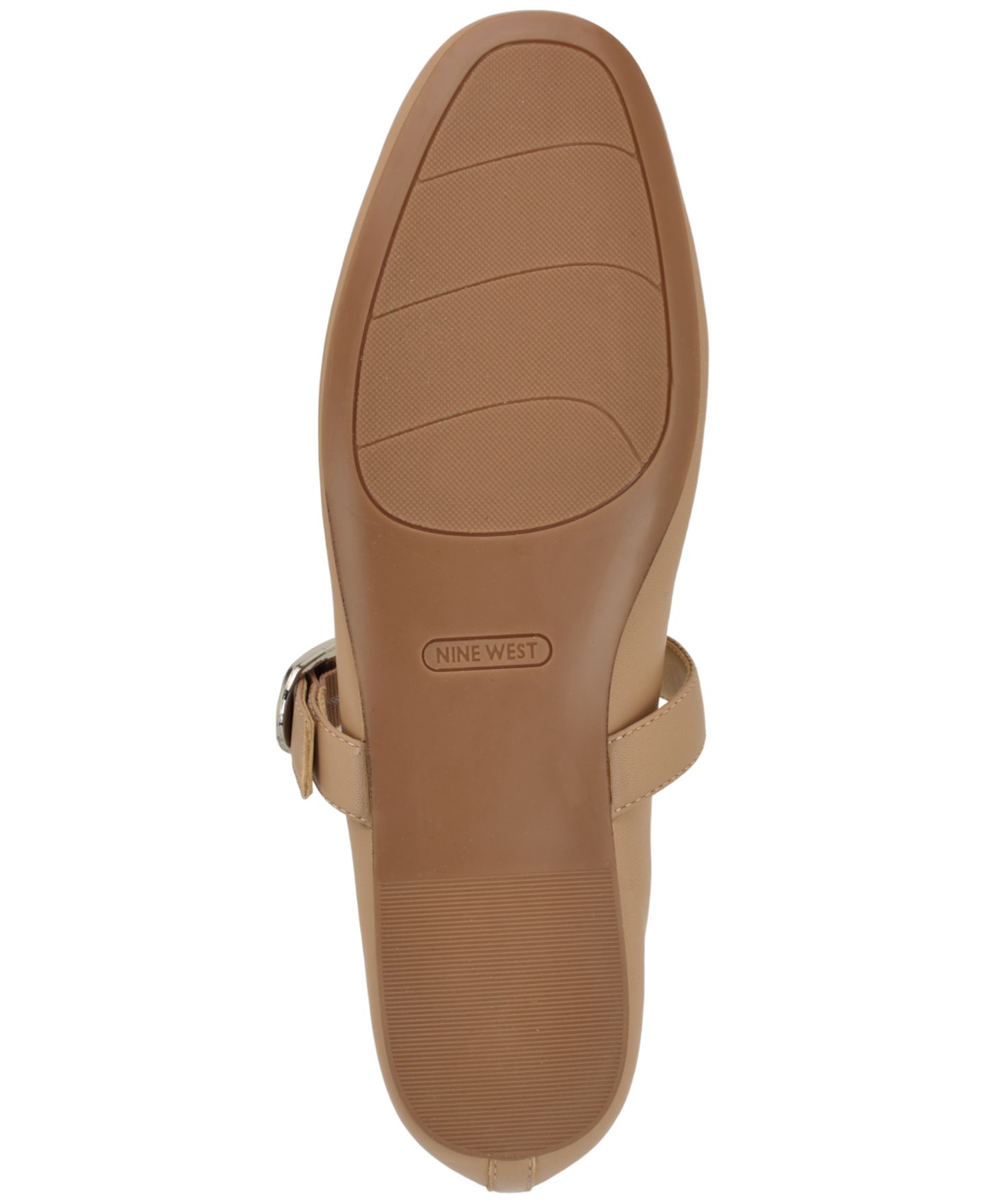 Женские балетки Nine West Vancee Mary Jane, цвет: Рыжевато-коричневый кожаный — фото 5