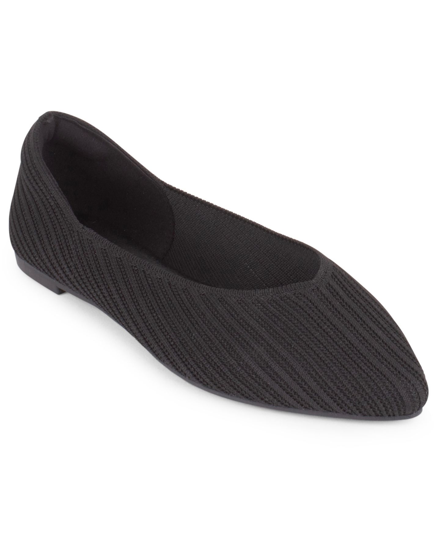 Женские балетки Tahari Maldives Slip-On Ballet Flats, цвет: Чёрный — фото 1