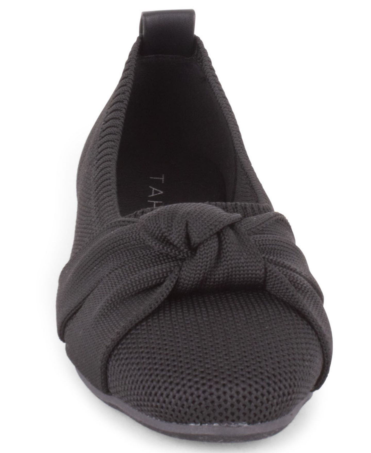 Женские балетки Tahari Bordeaux Slip-On Ballet Flats, цвет: Чёрный — фото 6
