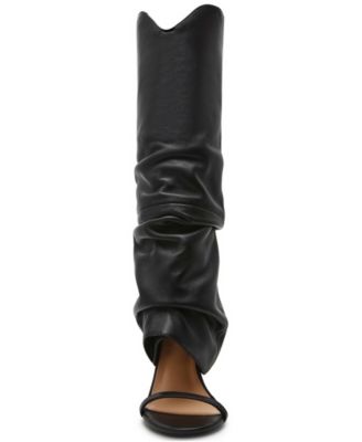 Women's Ravine Cuffed Knee High Stiletto Heel Boots