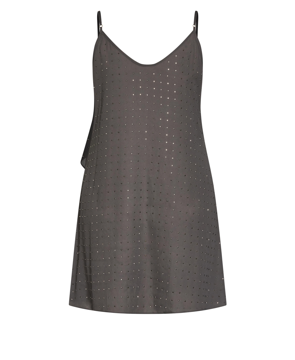 City Chic Women's Hi Lo Shine Cami