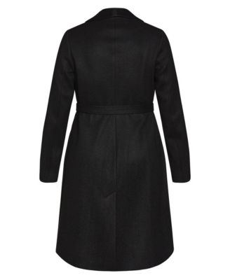 Plus Size Sassy Military Coat