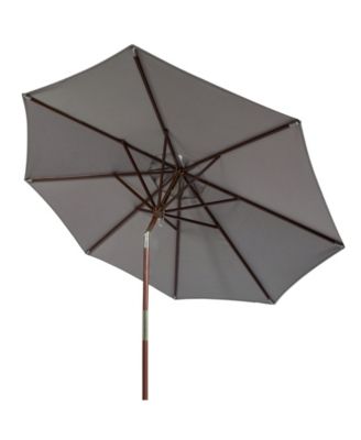 Cannes 9' Wooden Umbrella