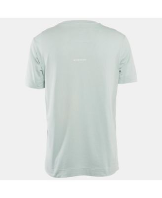 Men's Logo Embroidered Cotton Crew Neck T-Shirt