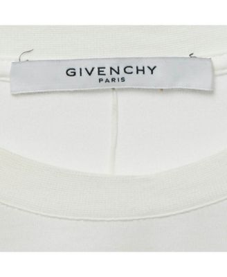 Men's White Logo Band Trim Jersey T-Shirt