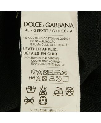 Men's Bird Applique Cotton Pique Polo T-Shirt