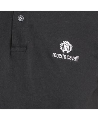 Men's Logo Embroidered Pique Polo T-Shirt