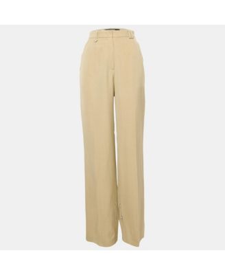 Women's Silk Blend High Rise Le Papier Trousers