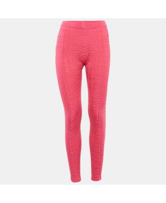 Women's Monogram Jacquard Knit Leggings