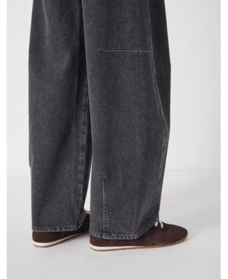 Women's Bree Horseshoe Barrel Leg Jeans