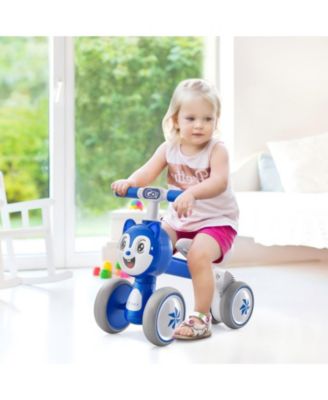 Toddler Balance Bike With Carbon Steel Frame EVA Wheels And Safe Steering