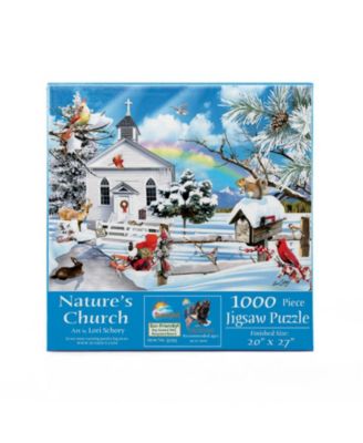 Nature's Church 1000 piece Jigsaw Puzzle for Adults Christmas