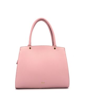 Royal Cross-Elegance Bow Medium Satchel Bag