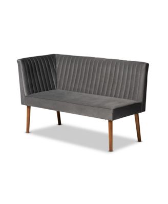 Alvis 3-Pc. Wood Mid-Century Dining Nook Set