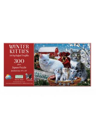 Winter Kitties 300 piece Jigsaw Puzzle for Adults Christmas